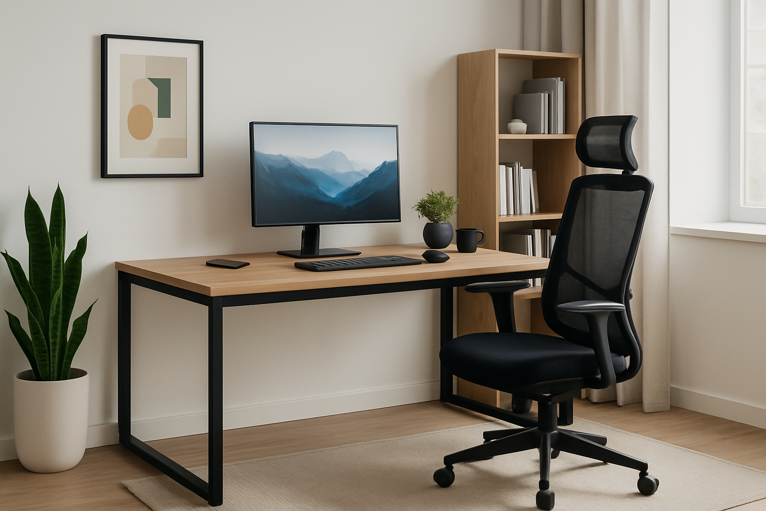 Office Desk Setup