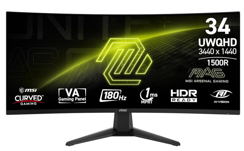 MSI MAG 346CQ 34-inch VA Ultrawide